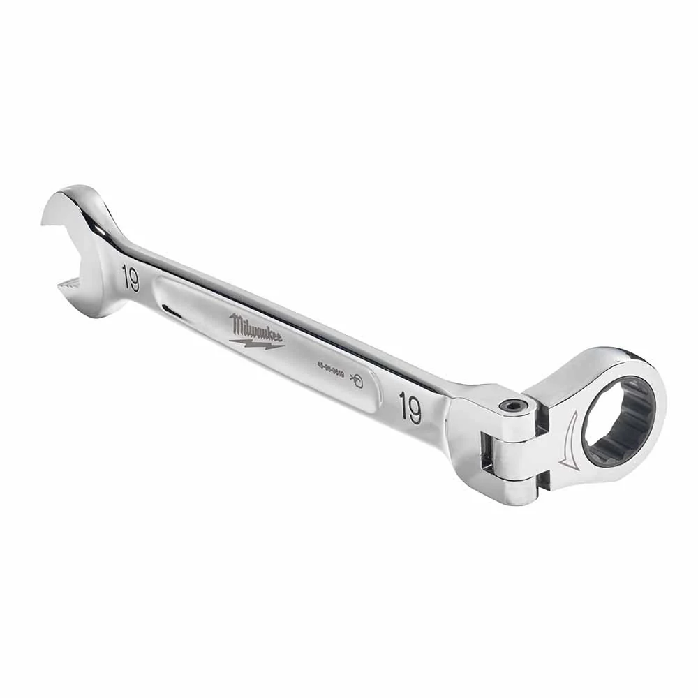 Milwaukee 45-96-9624 24mm Flex Head Ratcheting Combination Wrench - Mactool Shop