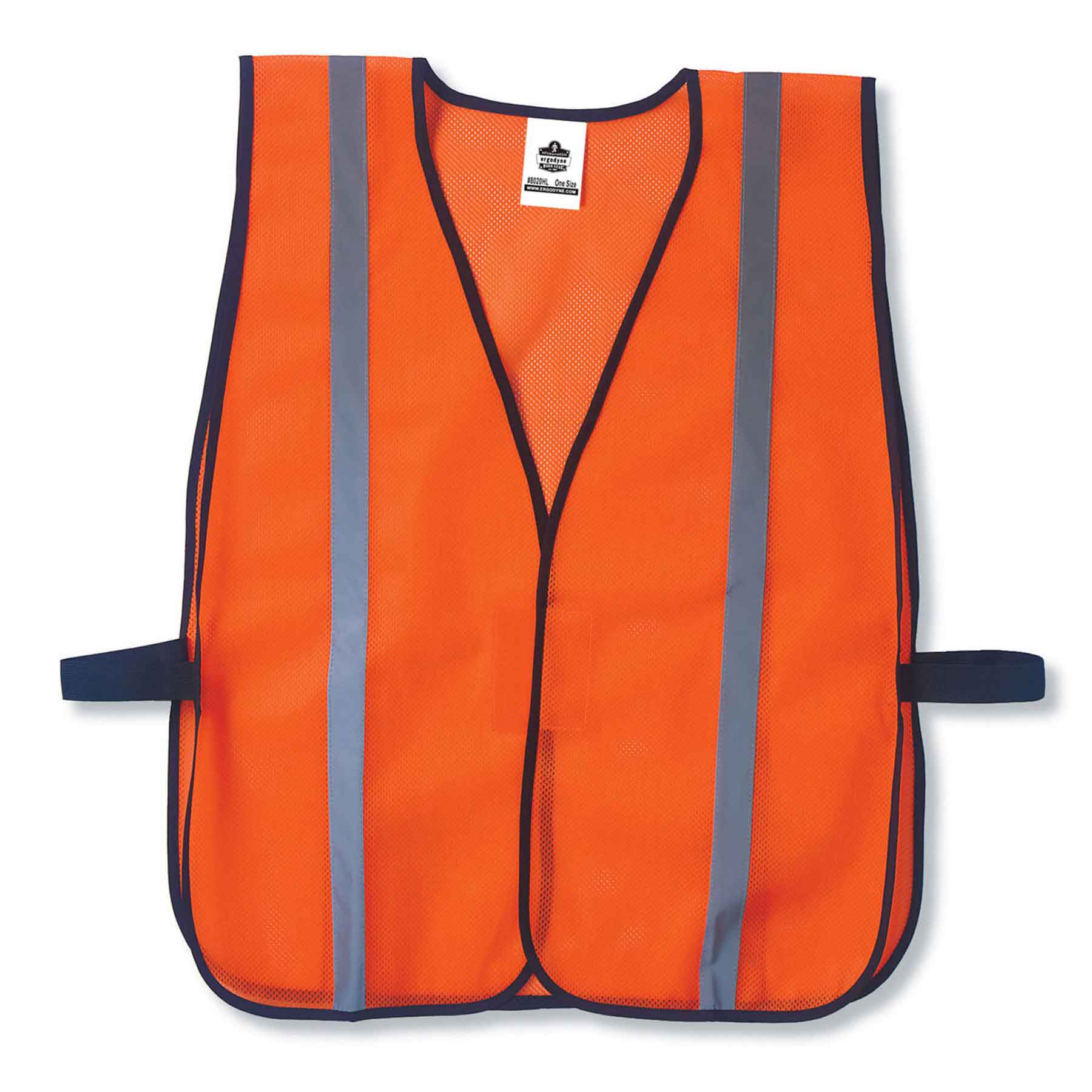 Ergodyne 20030 GloWear 8020HL Non-Certified Standard Vest, HV Orange - Mactool Shop
