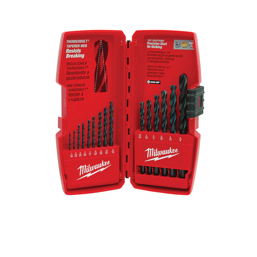Milwaukee 48-89-2803 15-Piece Thunderbolt Black Oxide Bit Set - Mactool Shop