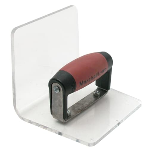 MarshallTown 4267D 14267 - 5 5/8 X 5 X 5 Acrylic Cove Tool; 3/4R DuraSoft Hdl - Mactool Shop