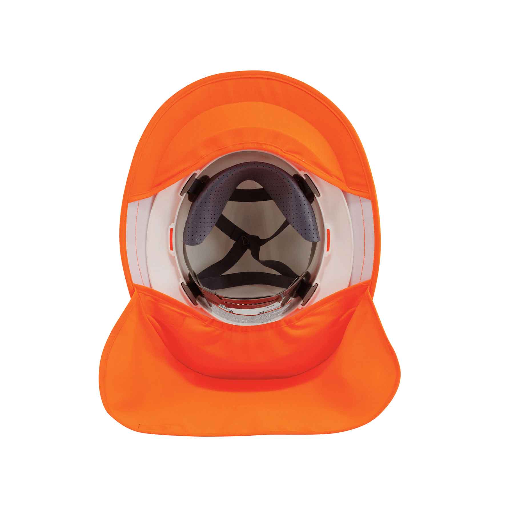 Ergodyne 12641 Chill-Its 6660 Hard Hat Brim with Shade, Orange - Mactool Shop