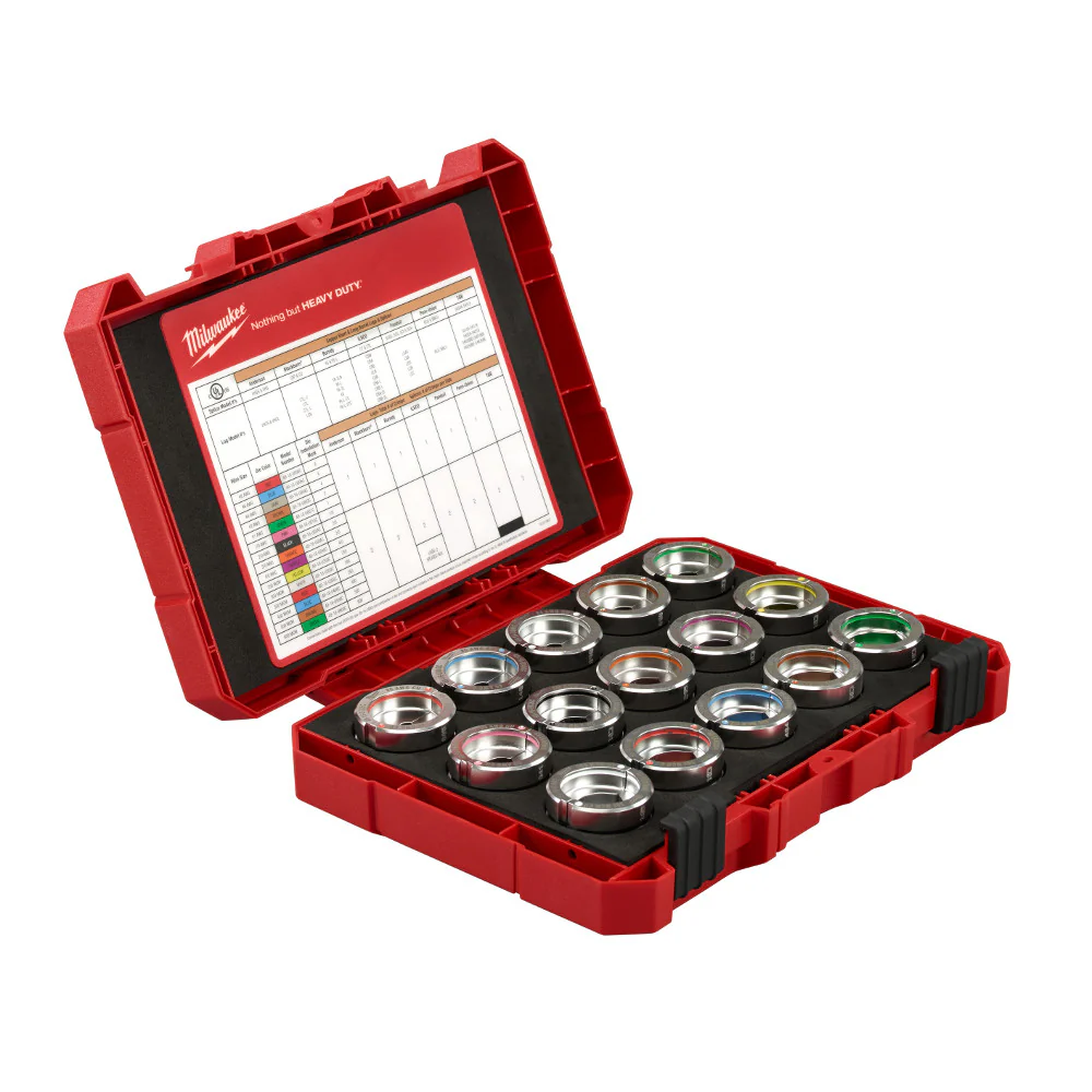 Milwaukee 49-16-KITC #8 - 600 MCM Copper U Style Die Kit - Mactool Shop