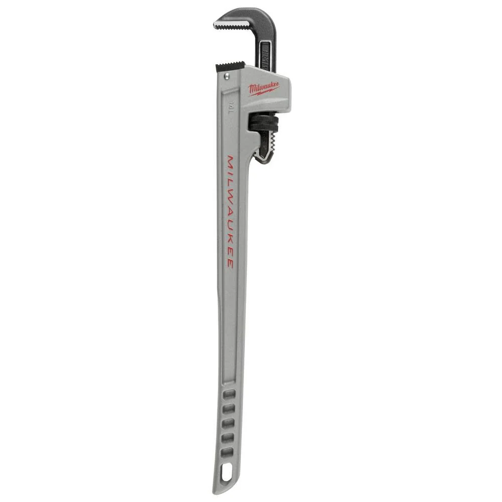 Milwaukee 48-22-7215 14L Aluminum Pipe Wrench with POWERLENGTH Handle - Mactool Shop