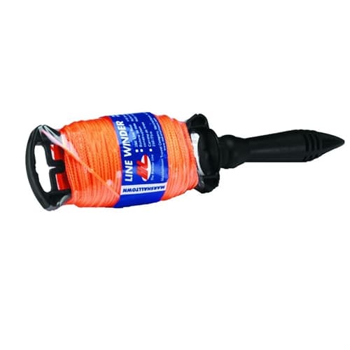 MarshallTown 634 16584 - 250' Braided Nylon Mason's Line-Orange - Mactool Shop