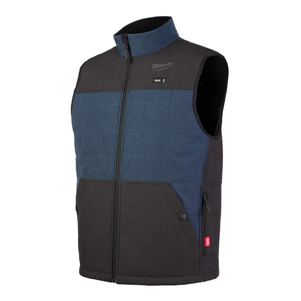 Milwaukee 305BL-20 M12 Heated AXIS Vest Blue (Vest Only) - Mactool Shop