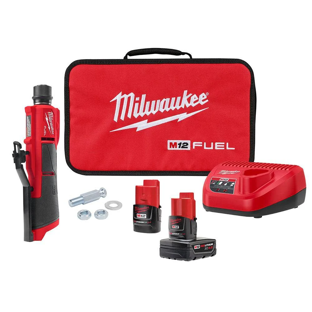 Milwaukee 2409-22 M12 FUEL Low Speed Tire Buffer Kit - Mactool Shop