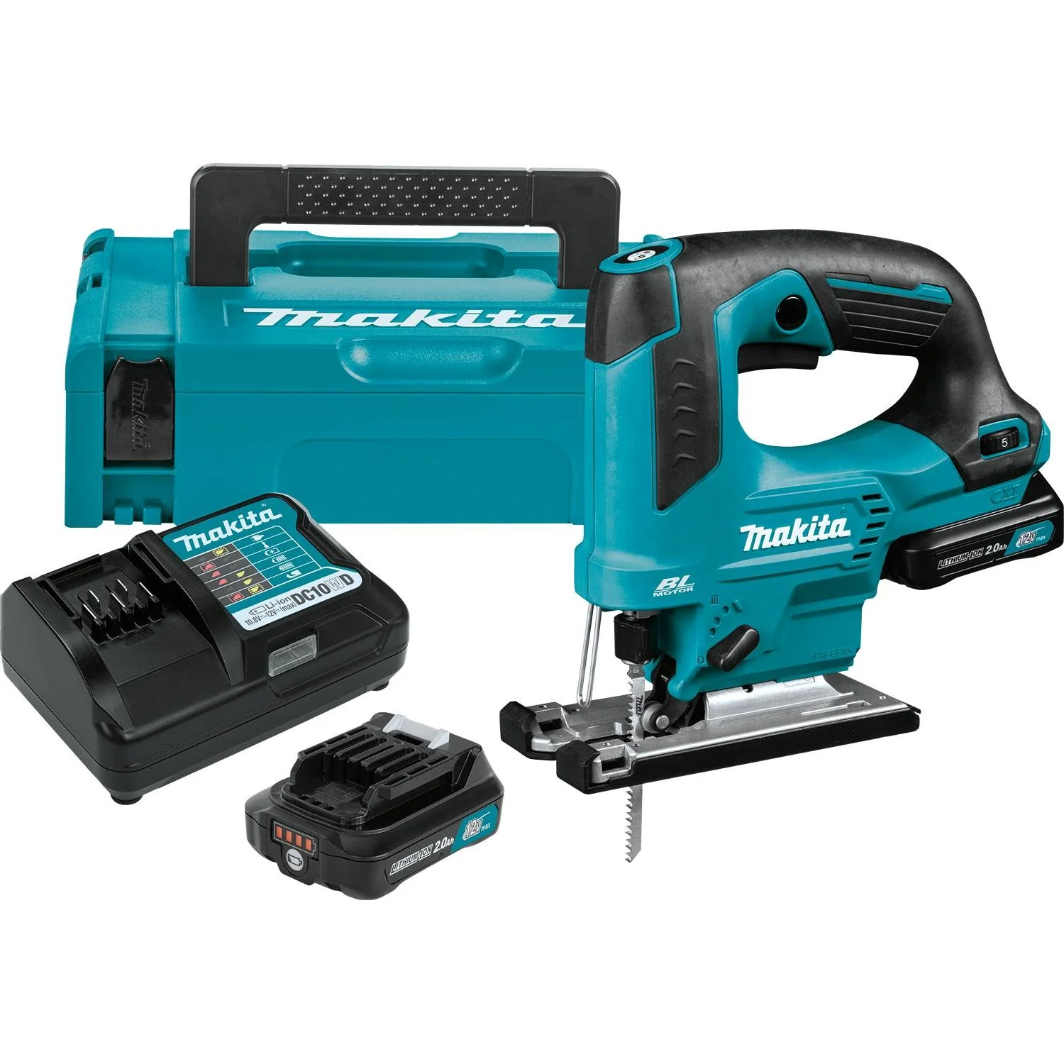 Makita VJ06R1J 12V Max CXT Li-Ion Brushless Top Handle Jig Saw Kit - Mactool Shop