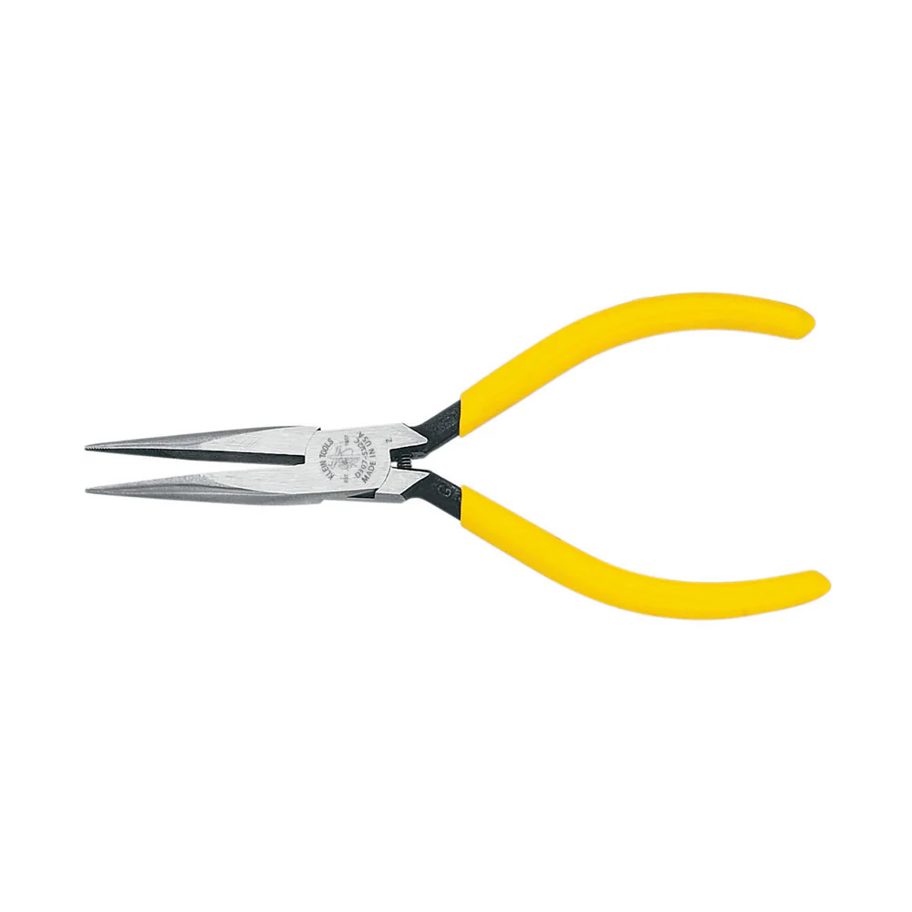 Klein Tools D307-51/2C Long-Nose Pliers, Slim, 1/32