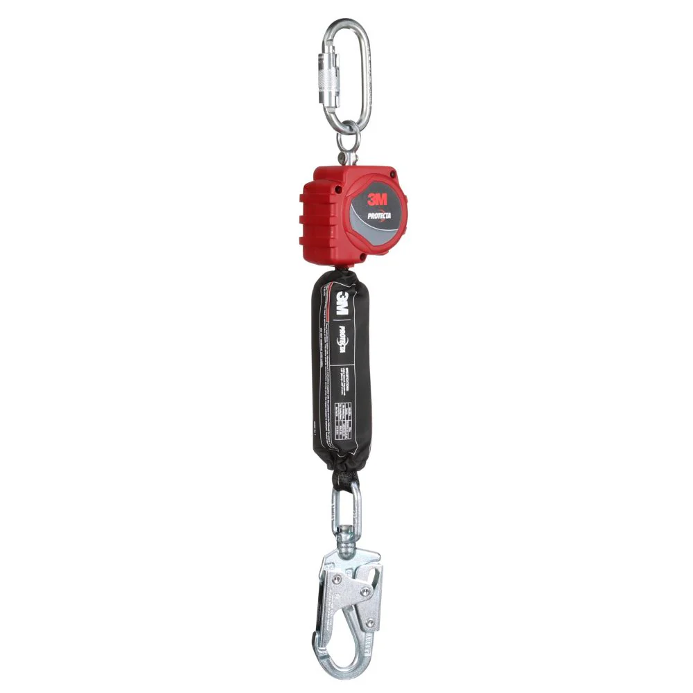 DBI Sala 3100507 Protecta Self-Retracting Lifeline with Carabiner, Web, Swivel Snap Hook, 6' - Mactool Shop