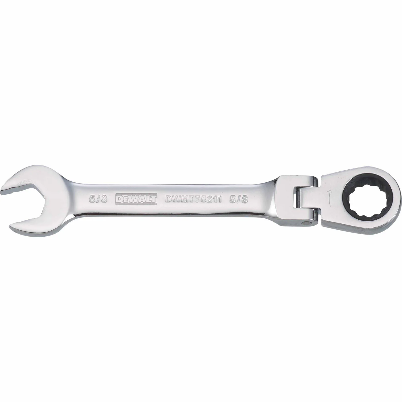Dewalt DWMT75211OSP Mechanics Flat Head Ratcheting Combination Wrench 5/8