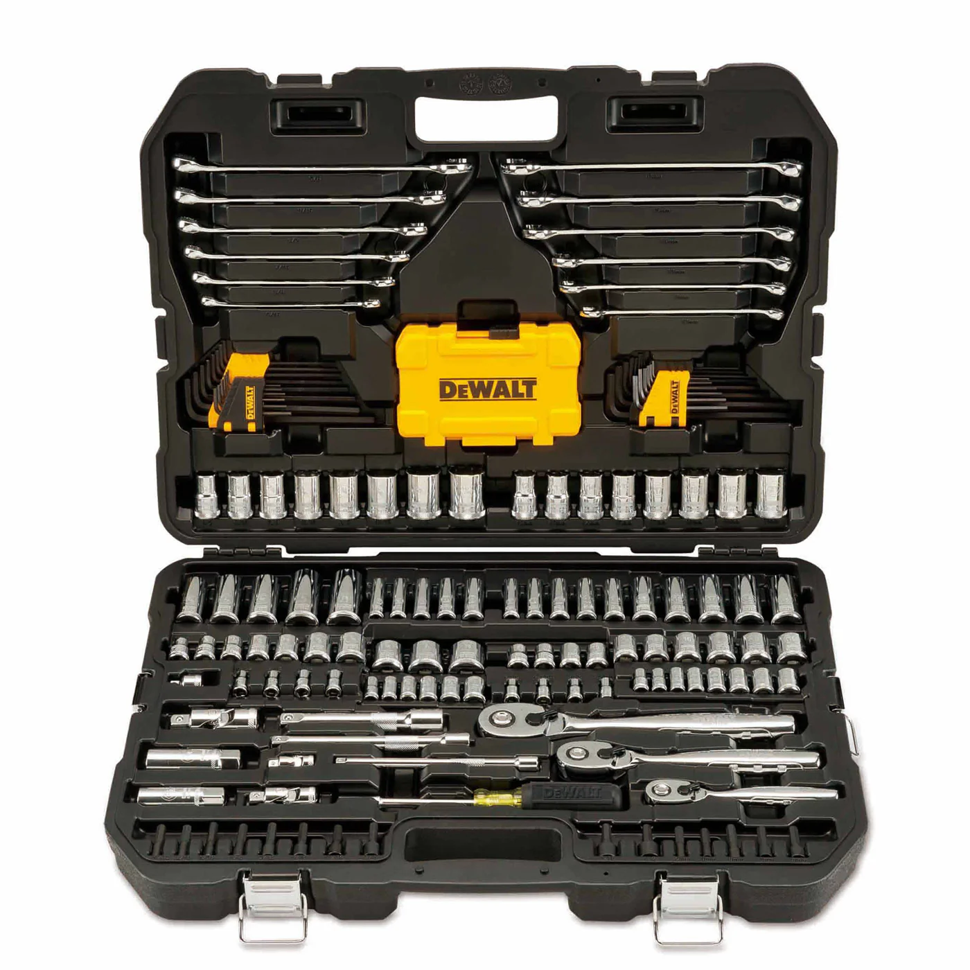 Dewalt DWMT73803 168 Piece Mechanics Hand Tool Set with Case - Mactool Shop