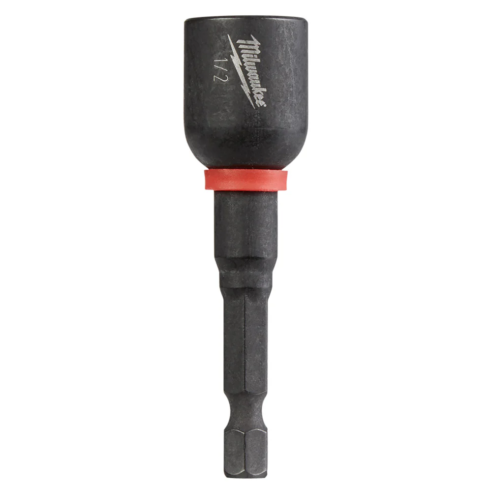 Milwaukee 49-66-0537 SHOCKWAVE™ 2-9/16 in. Magnetic Nut Driver 1/2 in. (10 Pk) - Mactool Shop