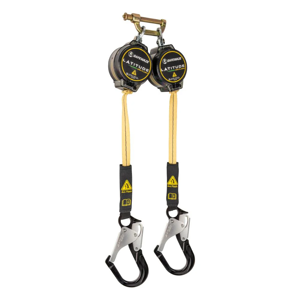 Safewaze 020-5220 Latitude Pro Arc Flash 7' Dual Web SRL: 9012 BWB, Alu Rebar Hooks - Mactool Shop
