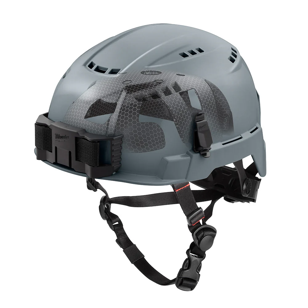Milwaukee 48-73-1378 BOLT Gray Vented Safety Helmet with IMPACT ARMOR Liner (USA) - Type 2, Class C - Mactool Shop