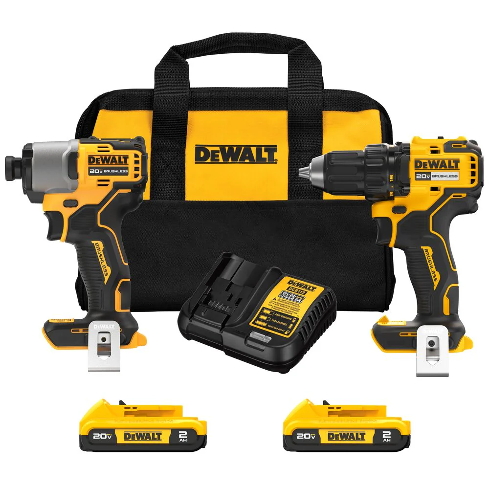 DeWalt DCK227D2 20V MAX* Brushless 2-Tool Combo Kit - Mactool Shop