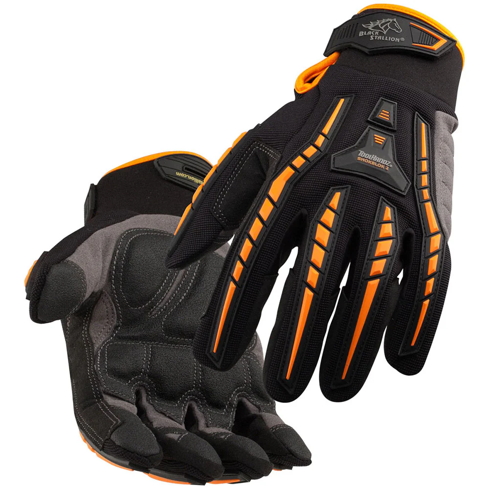 Black Stallion GX100-XL ToolHandz Anti-Impact Glove with BumpPatch, X-Large - Mactool Shop