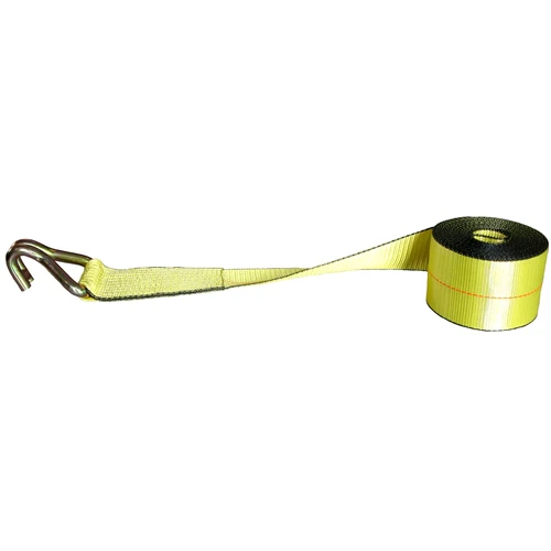 Lift All TE61228 Tuff-Edge Winch Strap with U-Hook, 3