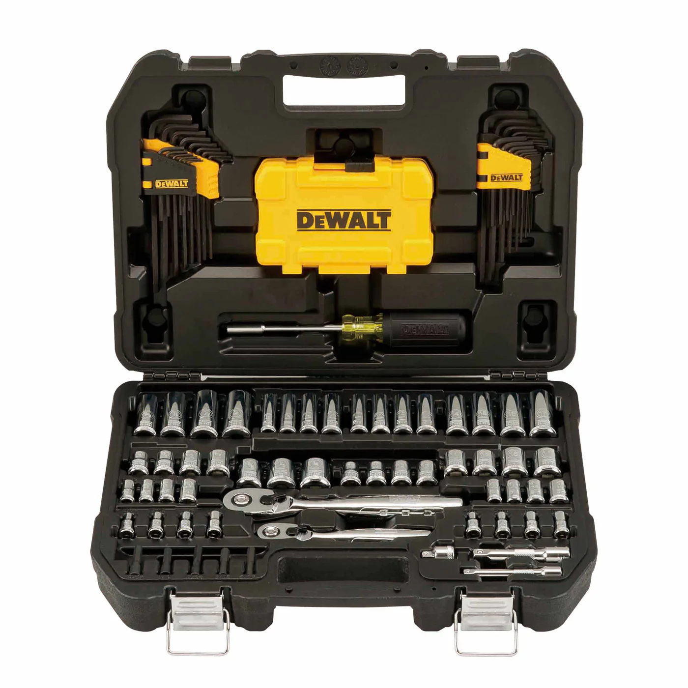 Dewalt DWMT73801 108 Piece Mechanics Hand Tool Set with Case - Mactool Shop