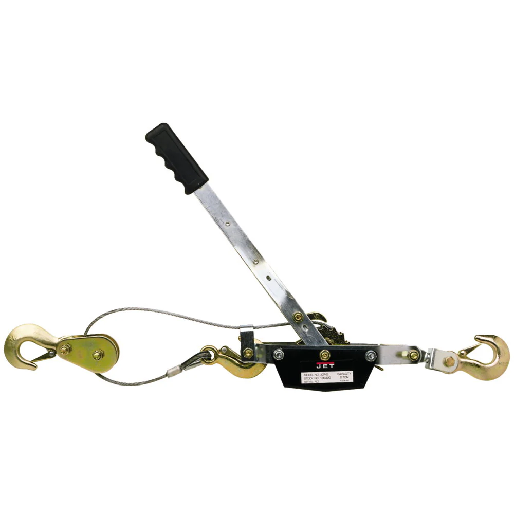 Jet JT9-180420 JCP-2, 2-Ton Cable Puller With 6' Lift - Mactool Shop
