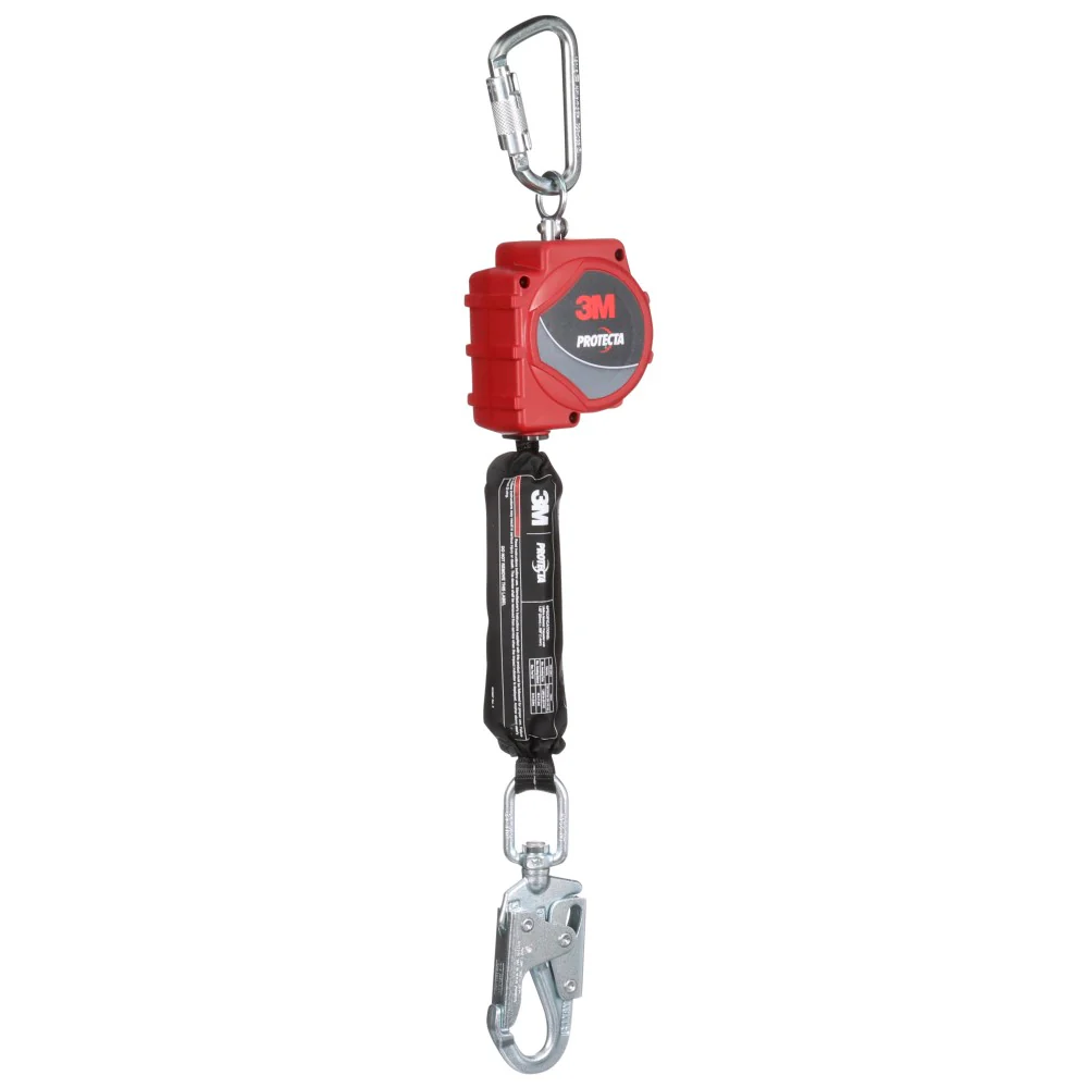DBI Sala 3100514 Protecta Self-Retracting Lifeline with Carabiner, Web, Swivel Snap Hook, 11' - Mactool Shop