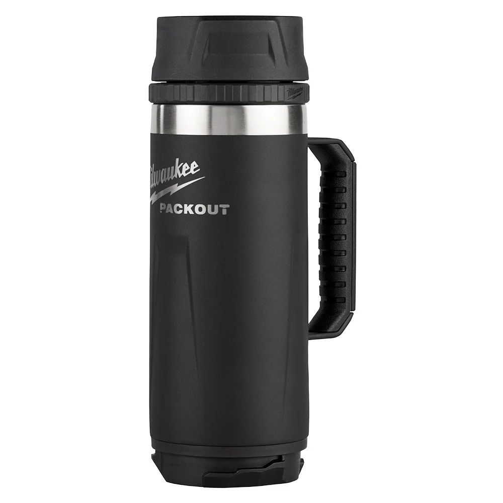 Milwaukee 48-22-8394B PACKOUT 18oz Insulated Mug with Sip Lid - Mactool Shop