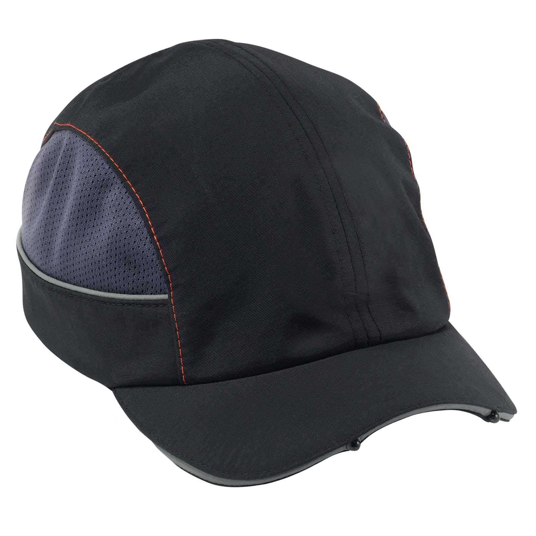 Ergodyne 23370 Skullerz 8960 Bump Cap with LED Lighting Technology, Black - Mactool Shop