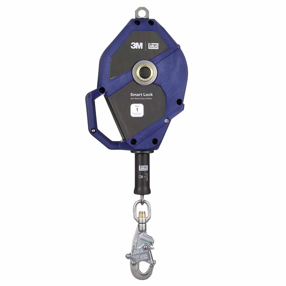 DBI Sala 3503872 Smart Lock Self-Retracting Lifeline, 20 ft, Galvanized Cable, Class 1 - Mactool Shop