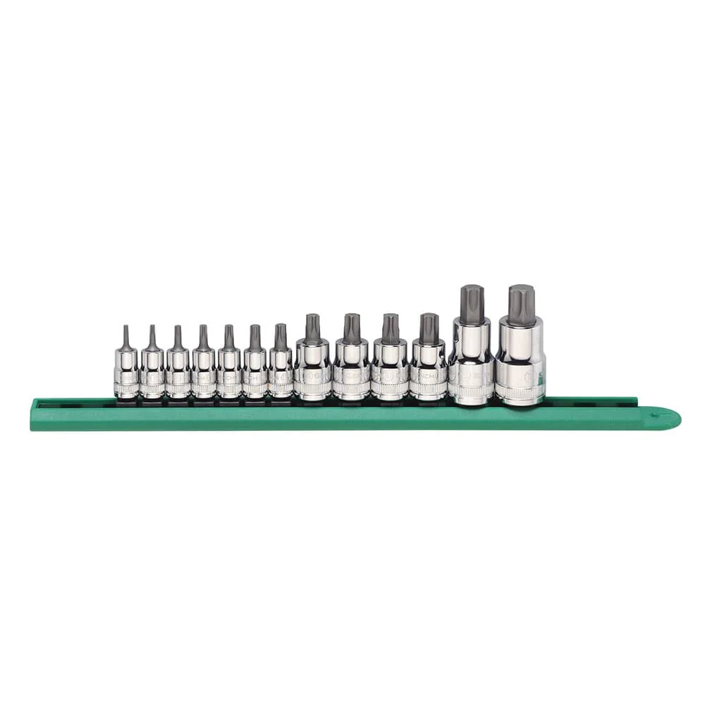 GearWrench 80898 13 Piece Full Polished Chrome 1/4