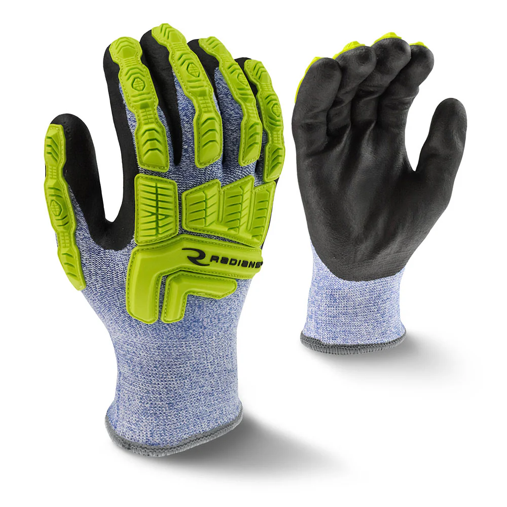 Radians RWG604S Cut Protection Level A4 Coated Cold Weather Glove, Small - Mactool Shop
