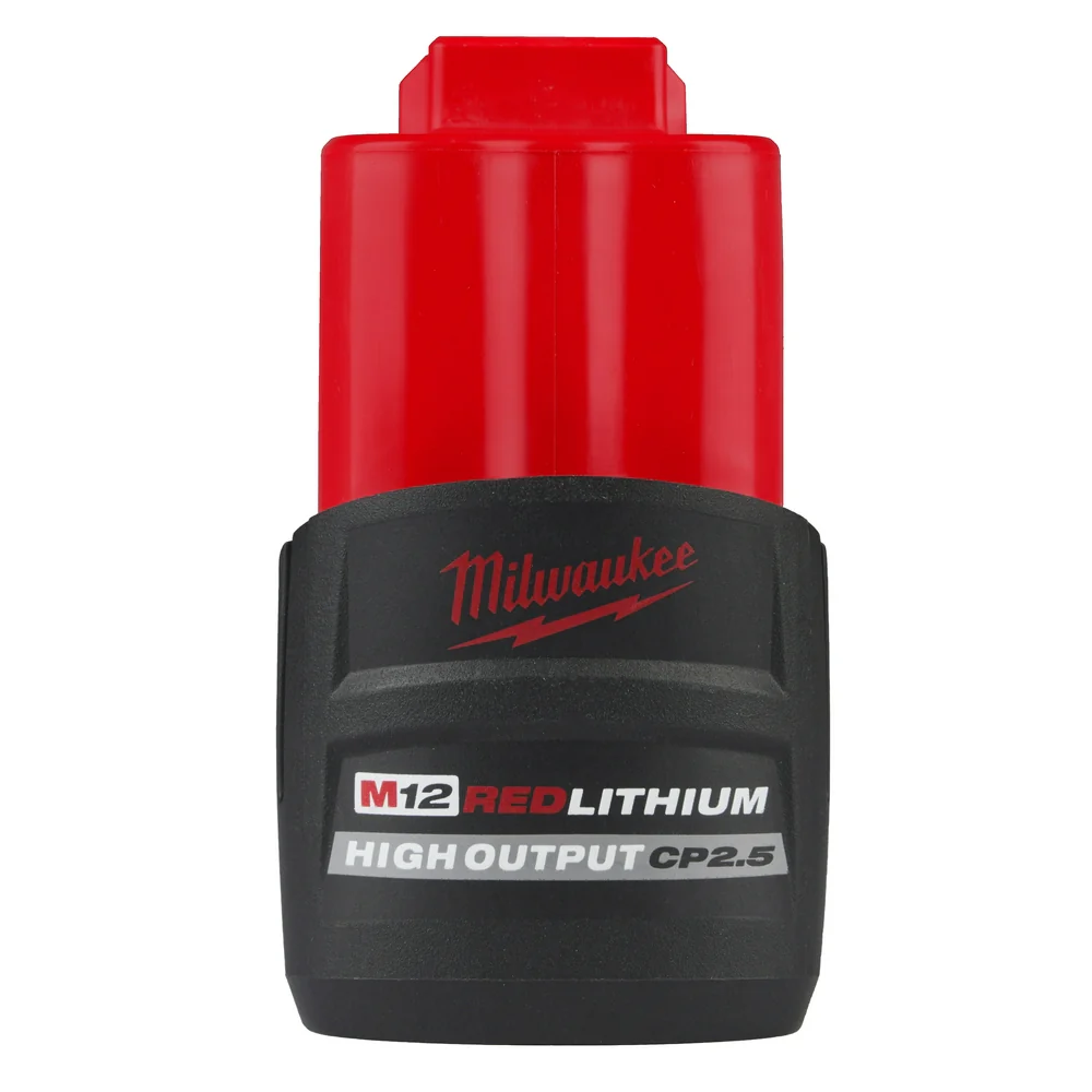 Milwaukee 48-11-2425 M12 REDLITHIUM HIGH OUTPUT CP2.5 Battery Pack - Mactool Shop