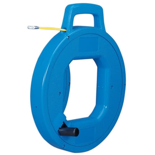 IDEAL 31-187 Rapid-Pak S-Class Fiberglass Fish Tape with leader50 feet long - Mactool Shop
