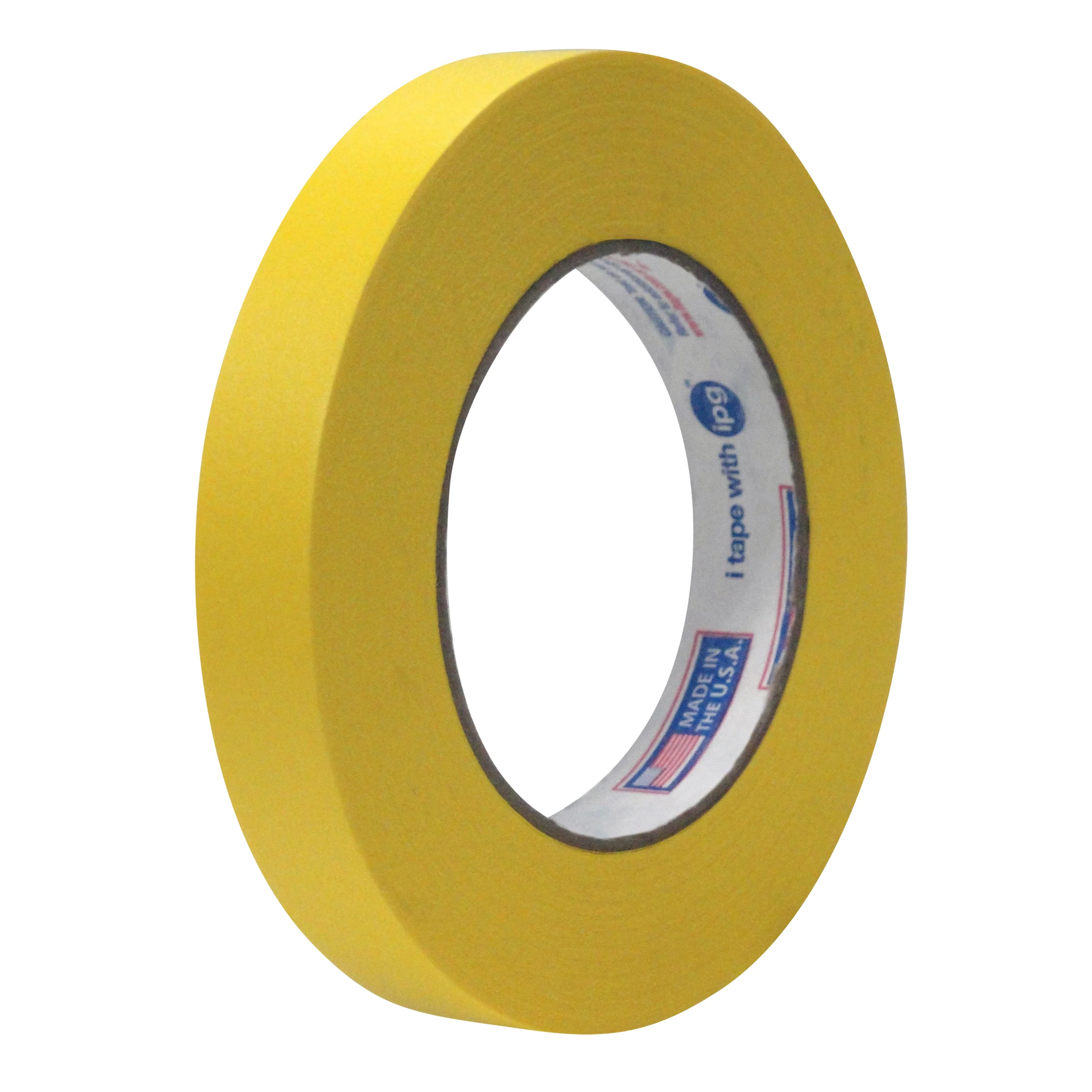 Intertape PF14..228 PF14 Specialty Identification Paper Flatback Tape - Yellow 1