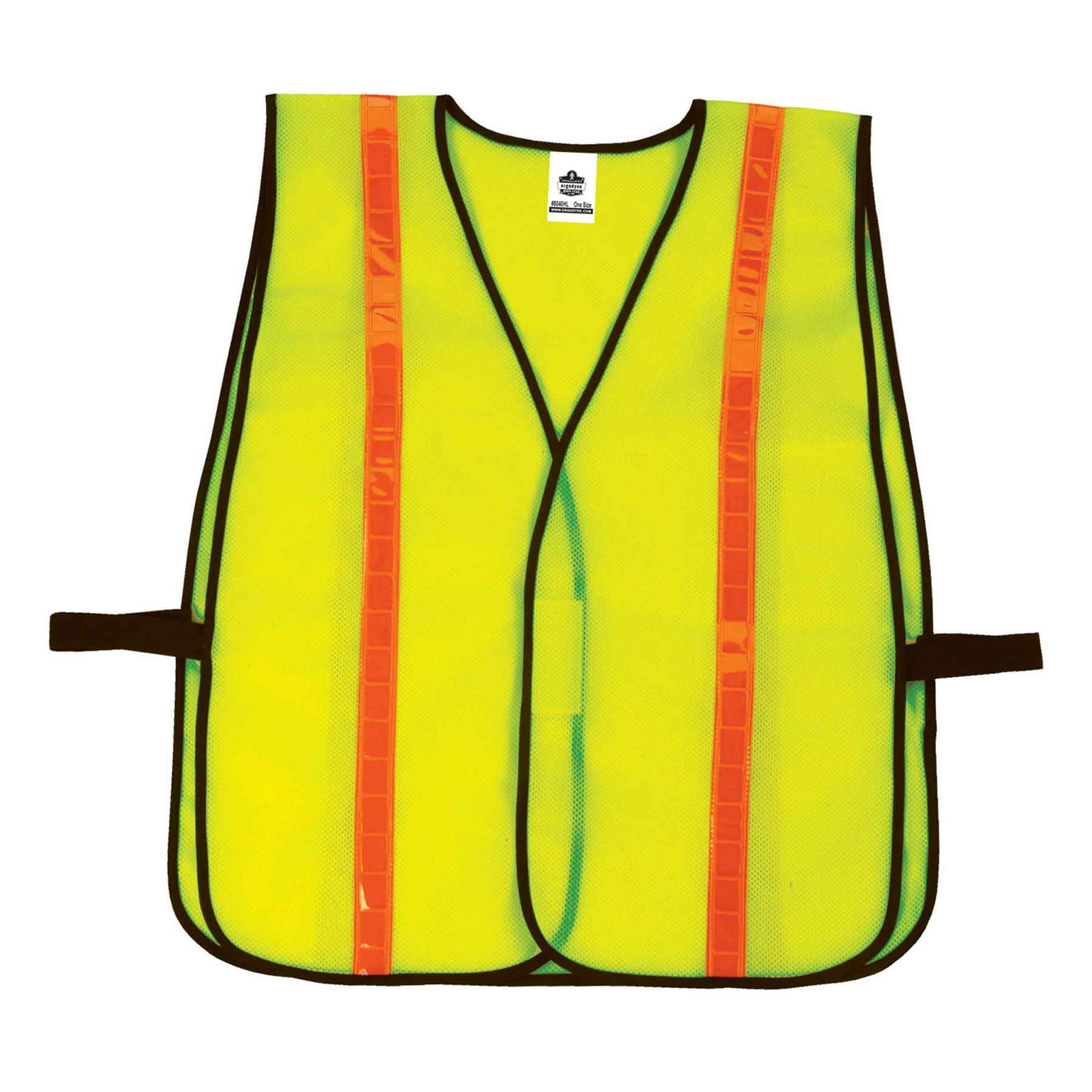 Ergodyne 20080 GloWear 8040HL Non-Certified Hi-Gloss Vest, HV Lime - Mactool Shop