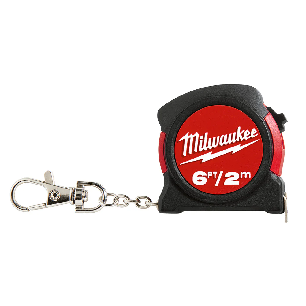 Milwaukee 48-22-5506 6ft / 2M KEYCHAIN TAPE MEASURE (Bulk) - Mactool Shop