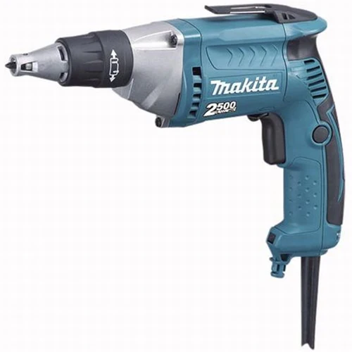 Makita FS2200 Drywall Screwdriver, 6 AMP, 0-2,500 RPM, var. spd., reversible, L.E.D. Light - Mactool Shop