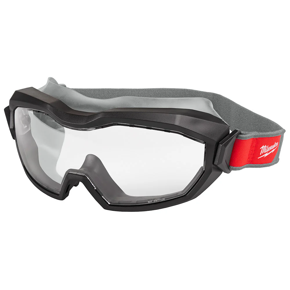 Milwaukee 48-73-2065 Non-Vented Goggles - Clear Dual Coat Lens - Mactool Shop