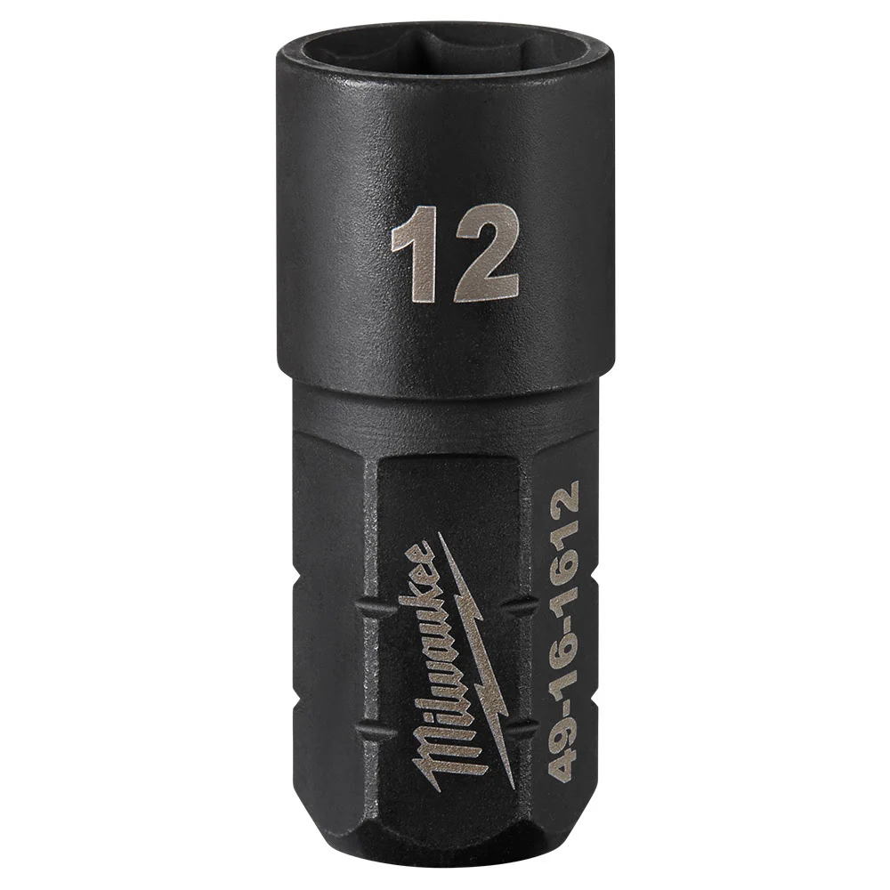 Milwaukee 49-16-1612 INSIDER Box Ratchet Socket 6 Point 12mm - Mactool Shop