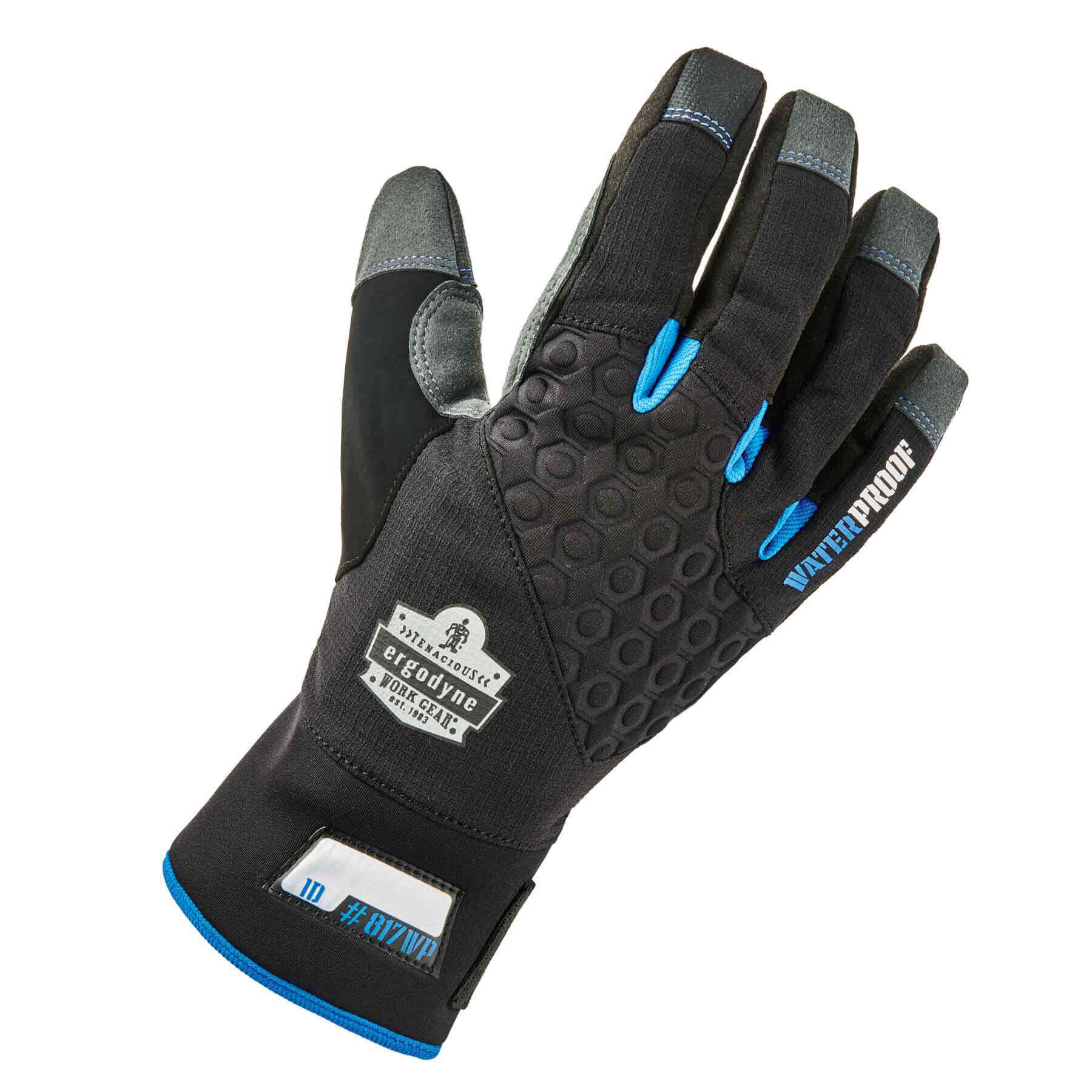 Ergodyne 17375 ProFlex 817WP Reinforced Thermal Waterproof Utility Gloves, XL, Black - Mactool Shop