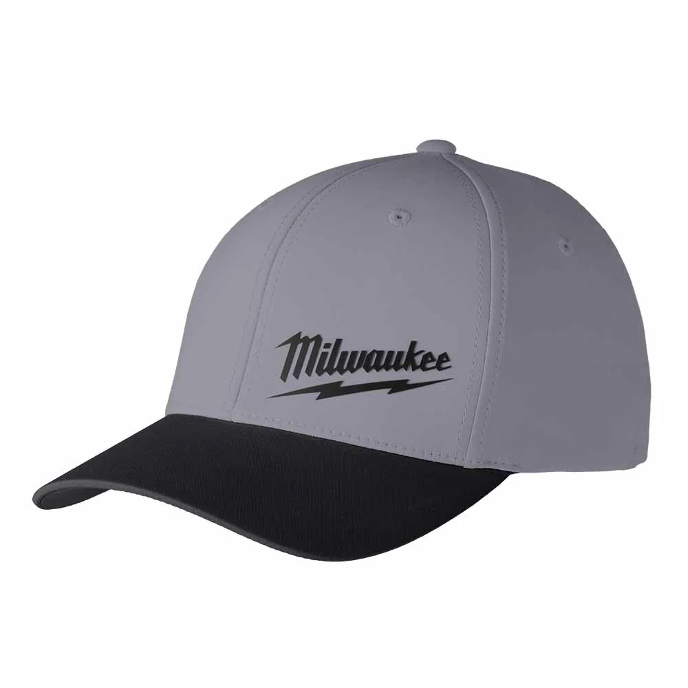 Milwaukee 507DG WORKSKIN Performance Fitted Hat - Dark Gray - Mactool Shop