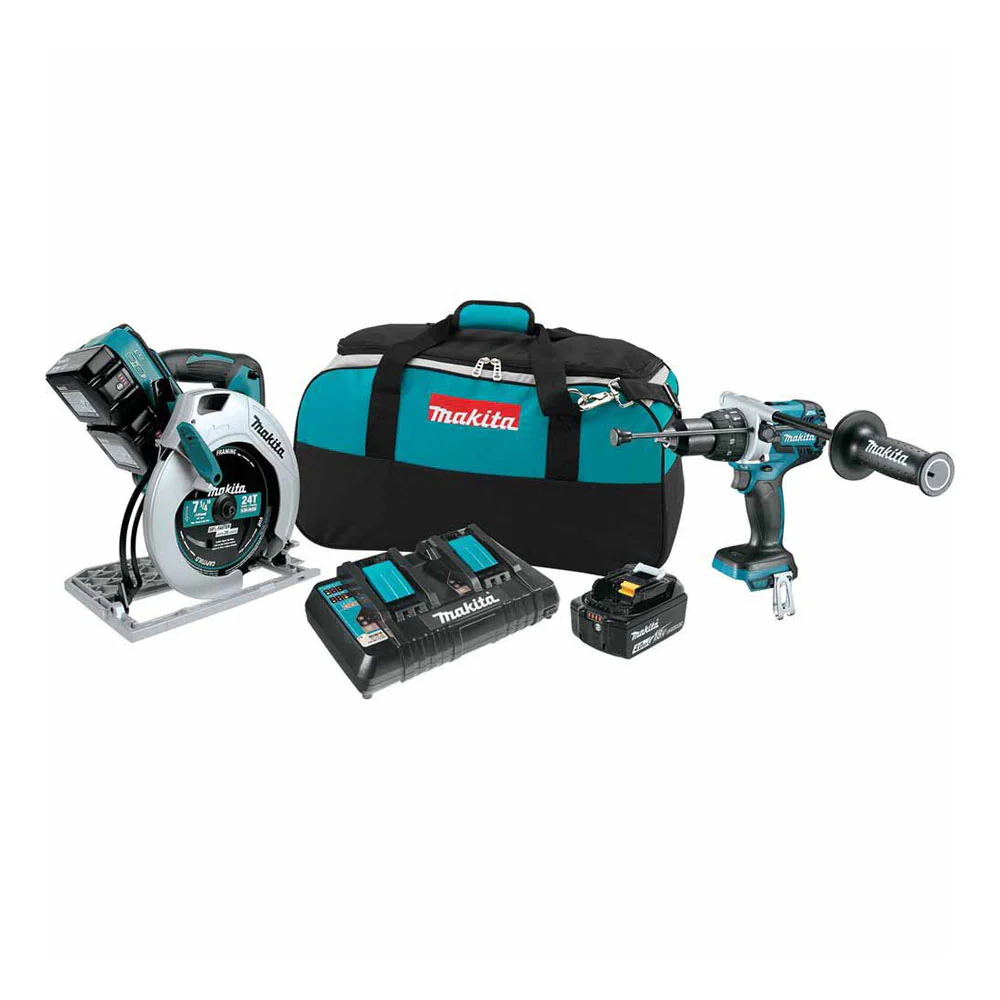 Makita XT259PMB 18V LXT Li-Ion Cordless 2-Piece Combo Kit 4.0 Ah - Mactool Shop