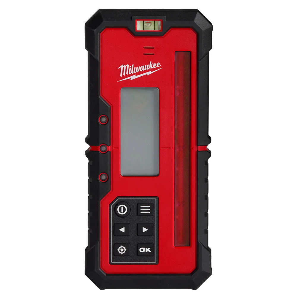 Milwaukee 3714 Red Exterior Dual Slope Rotary Laser Receiver - Mactool Shop