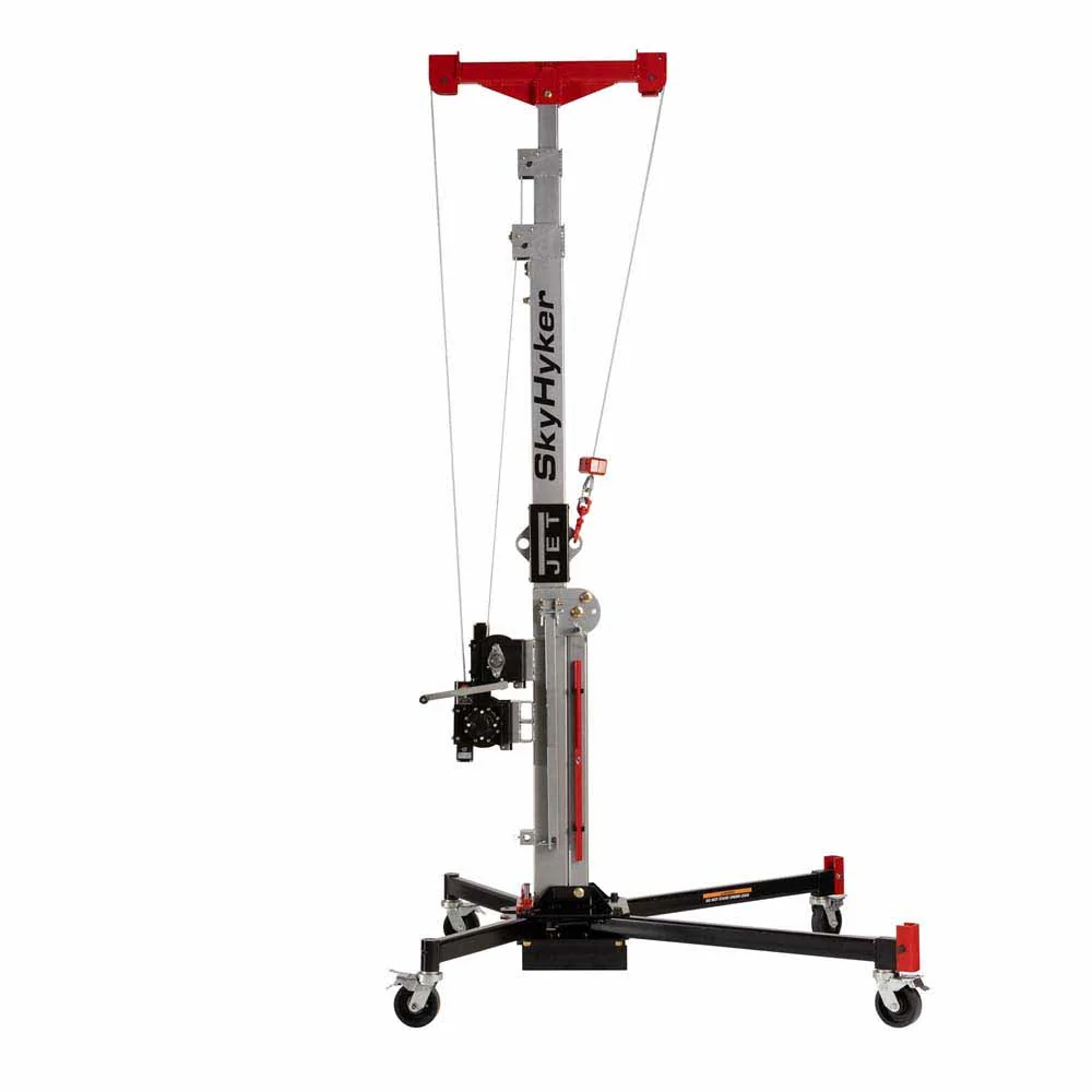 Jet JT1-595 SKY25 SkyHyker Jobsite Material Lift - 25' Max Height - 2000 lb Lifting Capacity - Mactool Shop