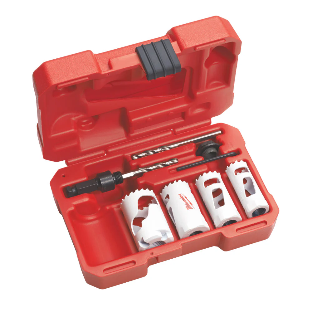 Milwaukee 49-22-4088 Electrician's Compact Hole Dozer™ Bi-Metal Hole Saw Kit (7 Piece) - Mactool Shop