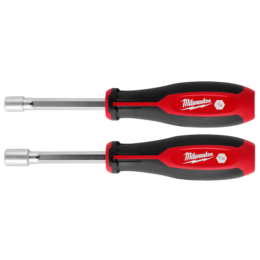 Milwaukee 48-22-2442 2pc SAE HollowCore Nut Driver Set - Mactool Shop
