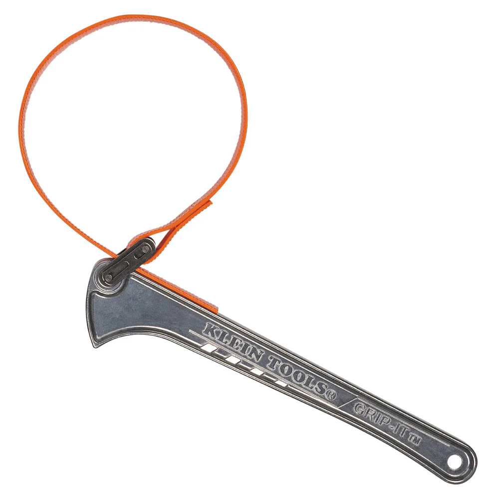 Klein S12HB Grip-It Strap Wrench, 1-1/2 to 5