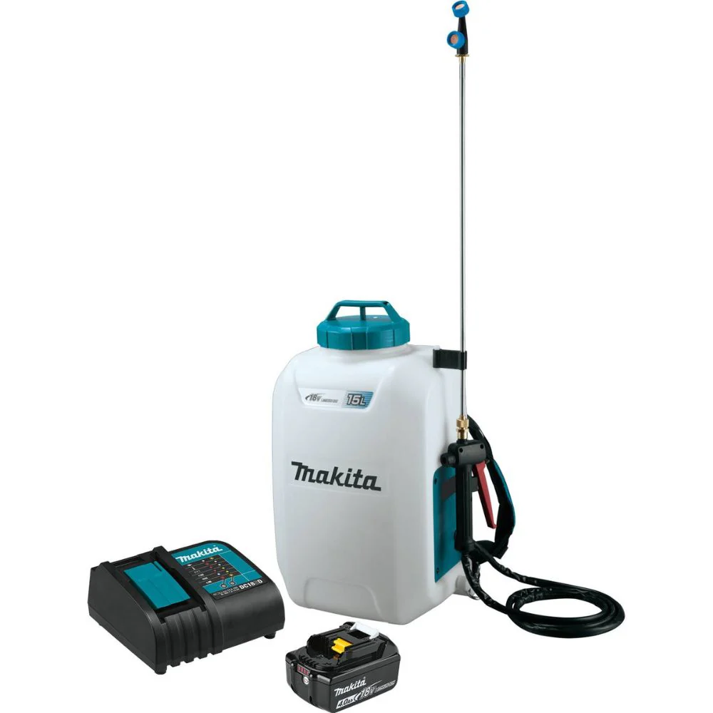 Makita XSU02SM1 18V LXT Lithium-Ion Cordless 4 Gallon Backpack Sprayer Kit (4.0Ah) - Mactool Shop