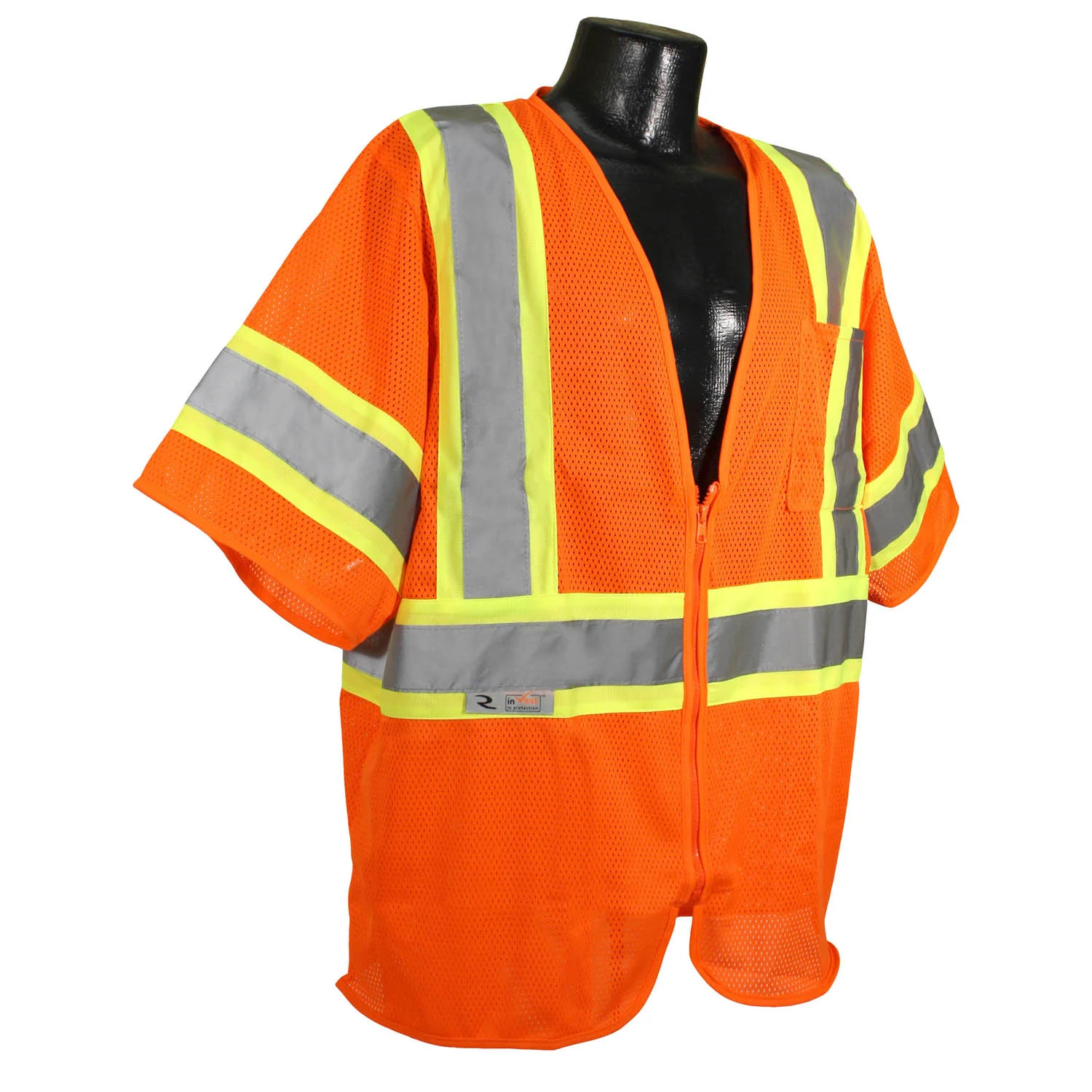Radians SV22-3ZOM-L Large Class 3 Two Tone Vest - Orange - Mactool Shop