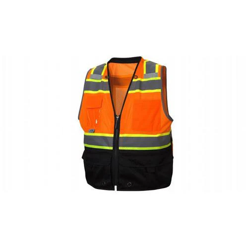 Pyramex RVZ4420BXL Safety Vest - Hi-Vis Orange - Size Extra Large - Mactool Shop