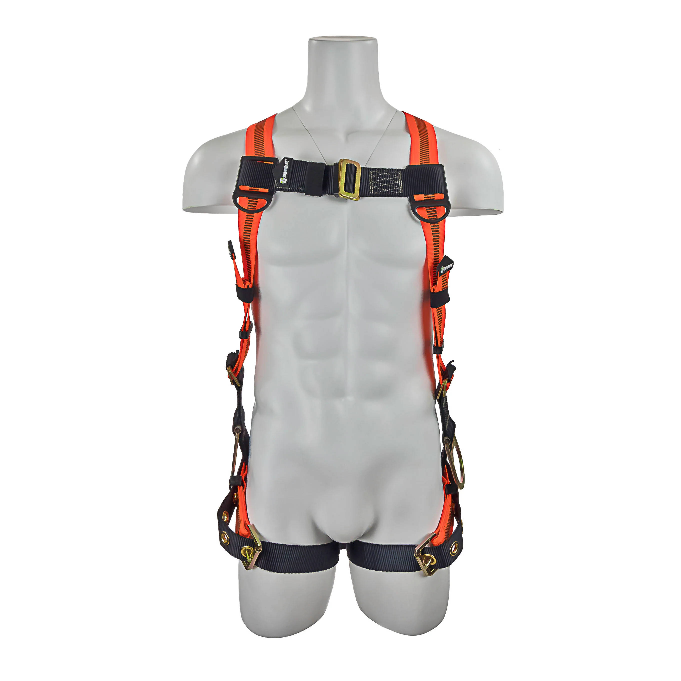 Safewaze FS99285-E V-Line Full Body Harness: Universal, 3D, Mb Chest, Tb Legs - Mactool Shop