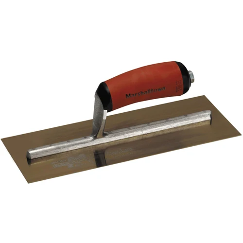 MarshallTown MXS91GSD 15331 - 10 1 /2 X 4 1/2 GS Finishing Trowel Curved DuraSoft Handle - Mactool Shop